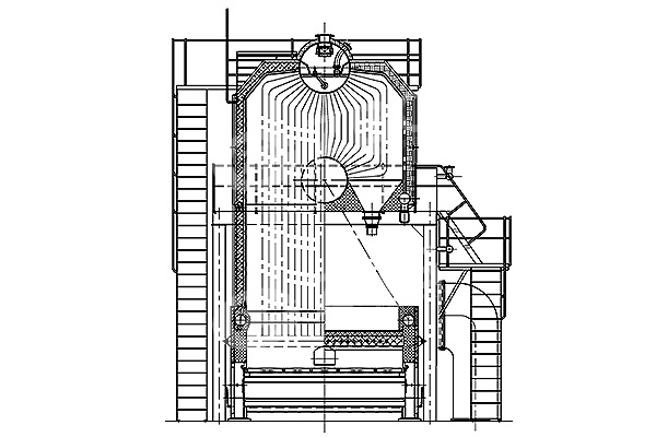 Inverted α furnace arch design