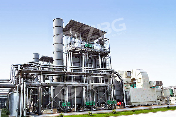 Efficient recycle of waste gas