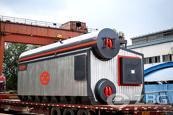 2 sets of 20 ton gas fired boiler in Iran