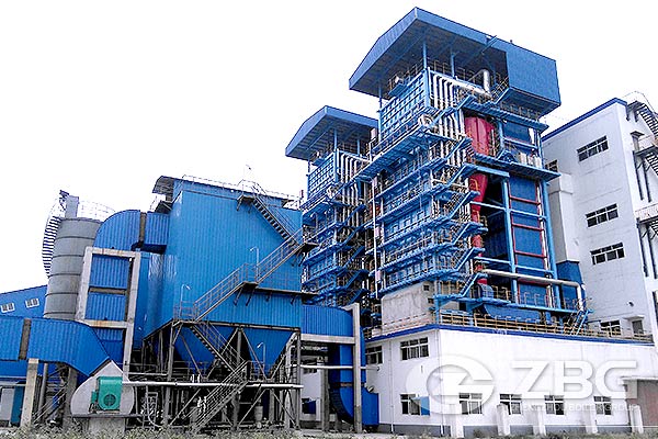 fluidized bed combustion boiler