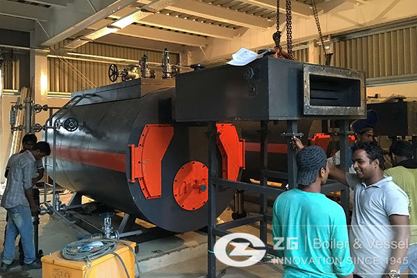 WNS Type Steam Boilers In Bangladesh Put Into Operation