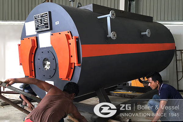gas fired steam boiler for textile industry