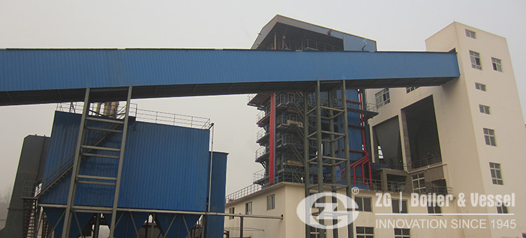 Biomass fired CFB boiler for power generation