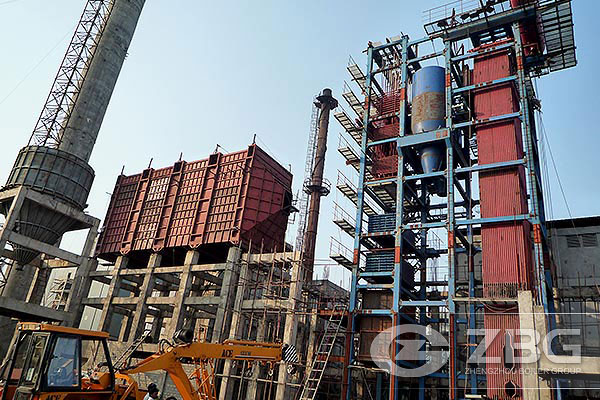 India 35t Circulating Fluidized Bed Power Plant Boiler