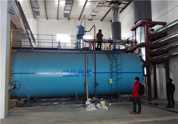 14 MW fire tube hot water boiler image