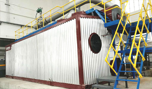 17.5MW gas fired hot water boiler 1