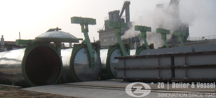 autoclaves for AAC block plant